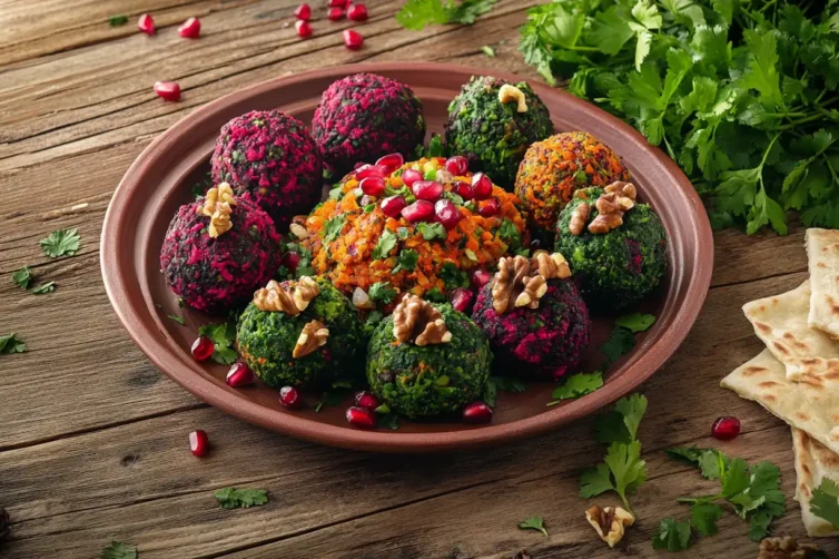 Combination of Three Pkhali
